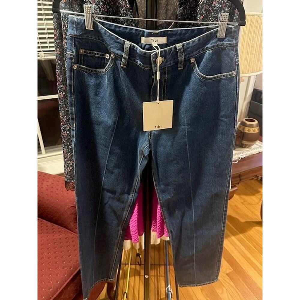 Tibi Medium Stone Wash Elfie Jean Size 26 NWT MSRP $385